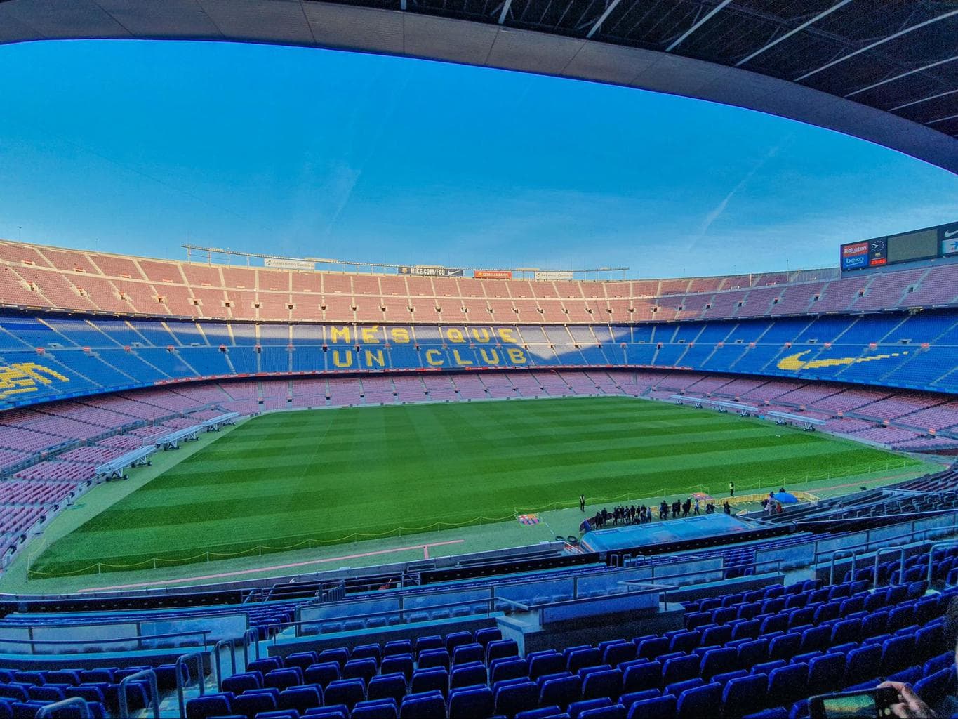 tour camp nou que incluye