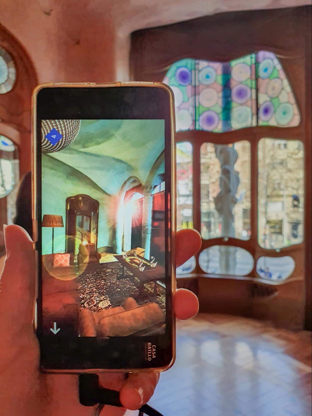 Inside Casa Batlló with the SmartGuide 02