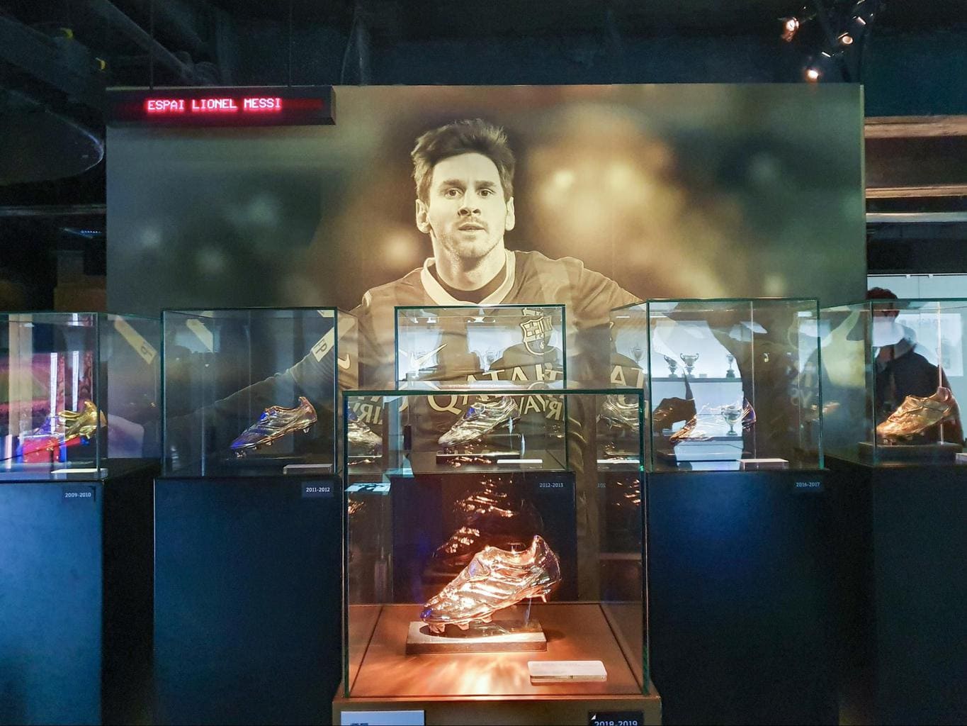 Messi’s Ballon d’Or collection