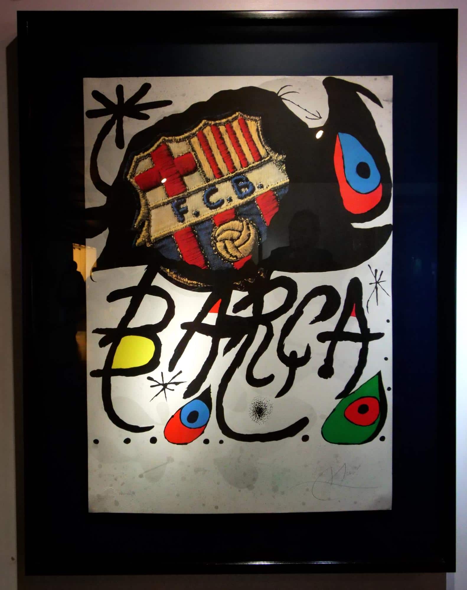 Miro’s painting for FC Barcelona