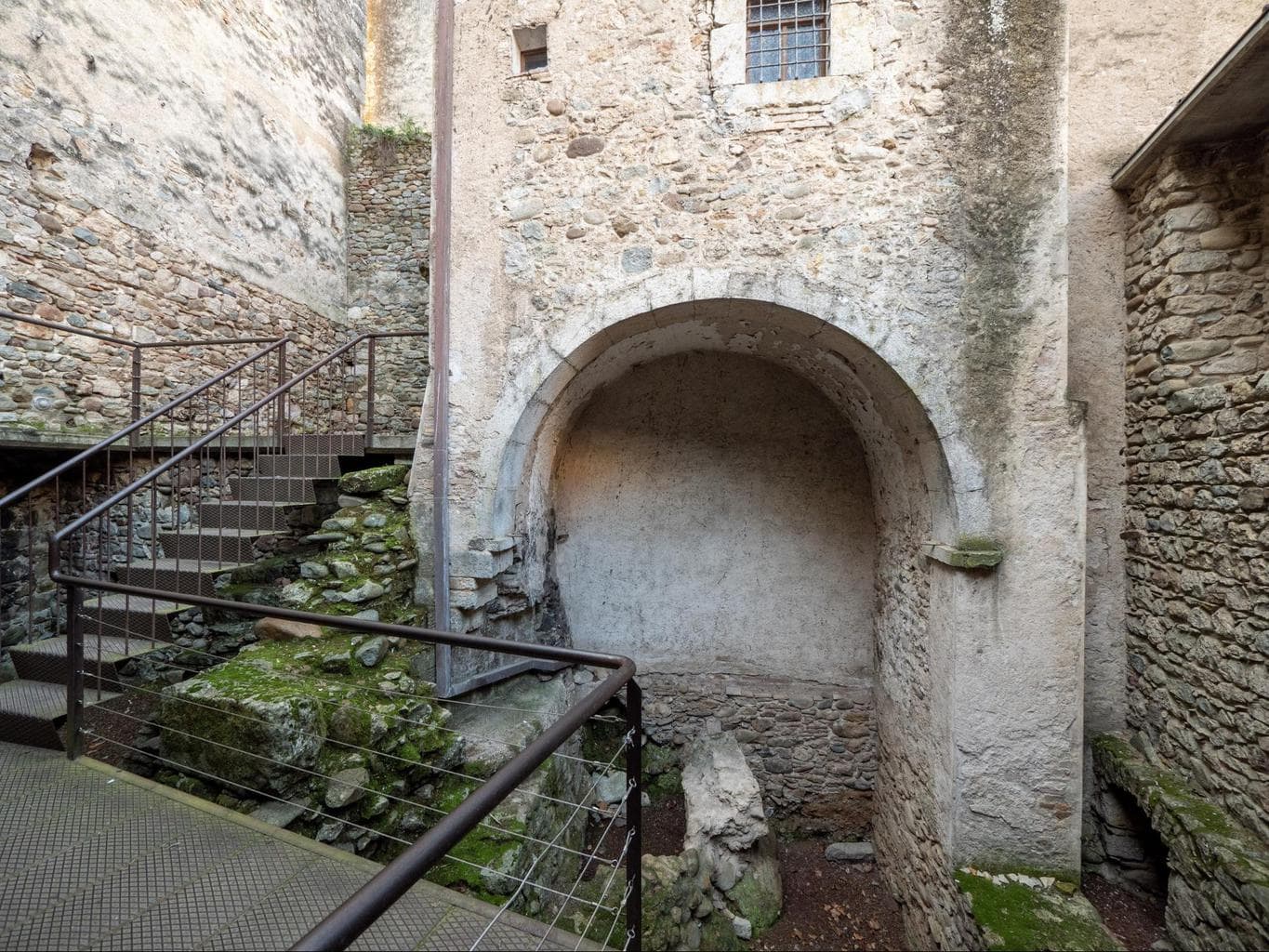 The caldarium inside Girona’s Arab Baths
