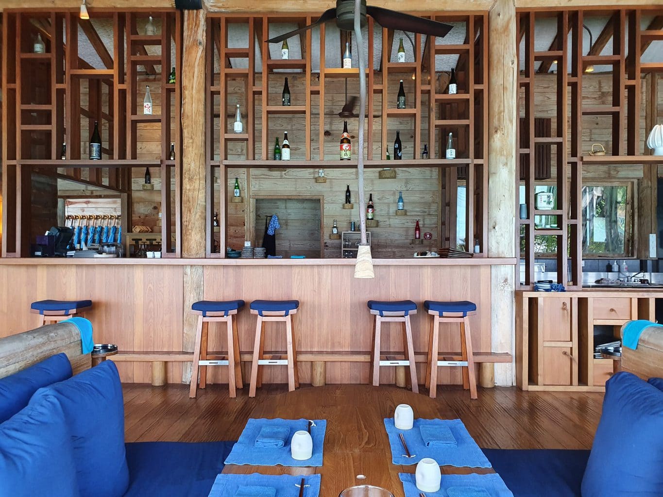 Japanese restaurant at Gili Lankanfushi