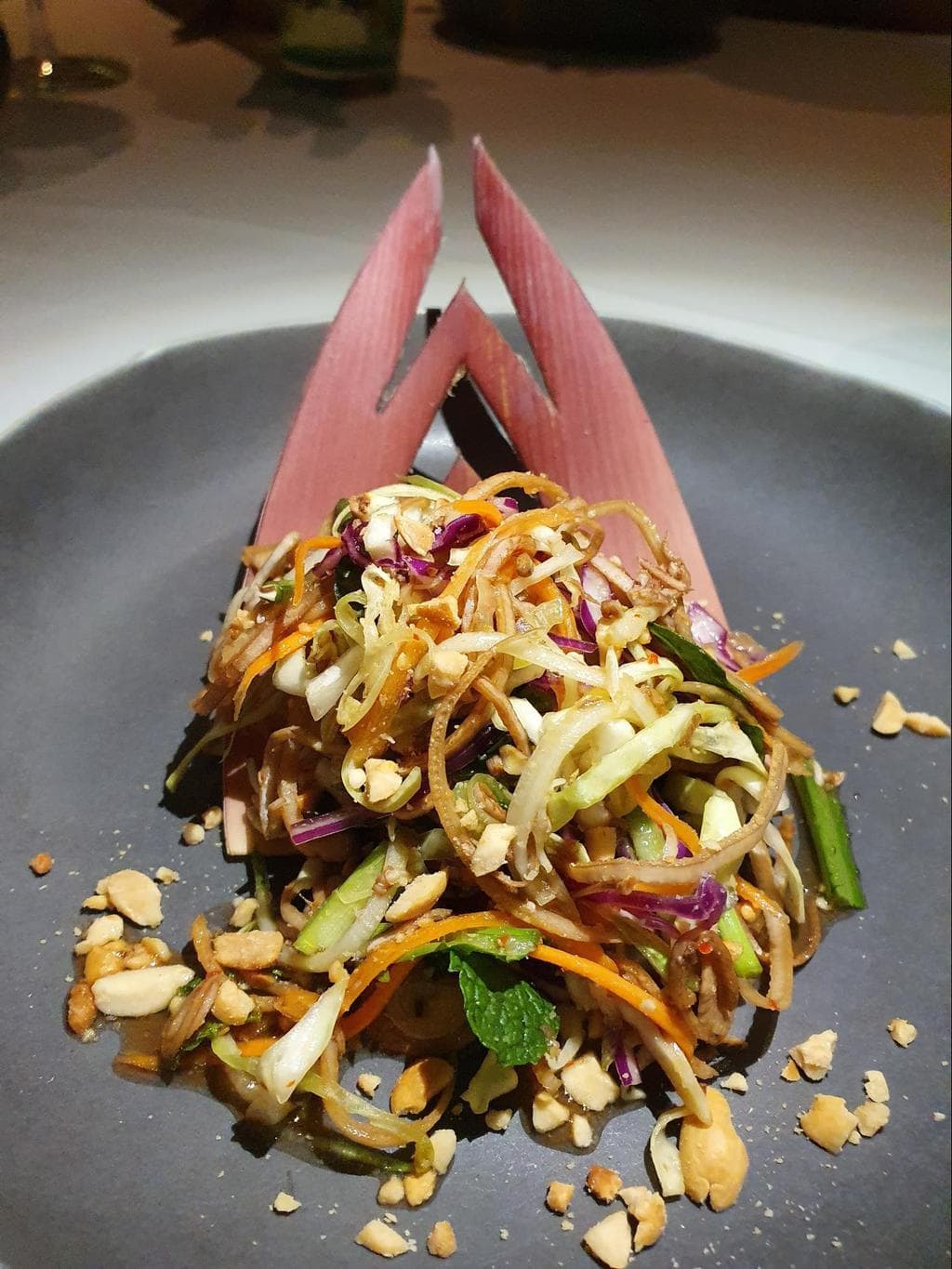 Banana flower salad