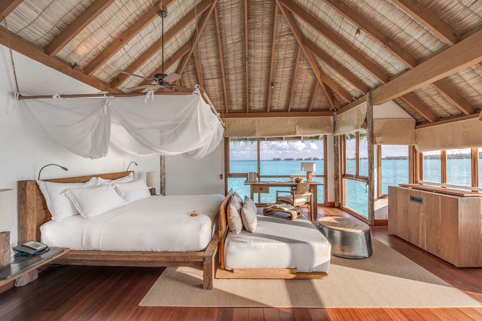 Bedroom of Residence villas at Gili Lankanfushi