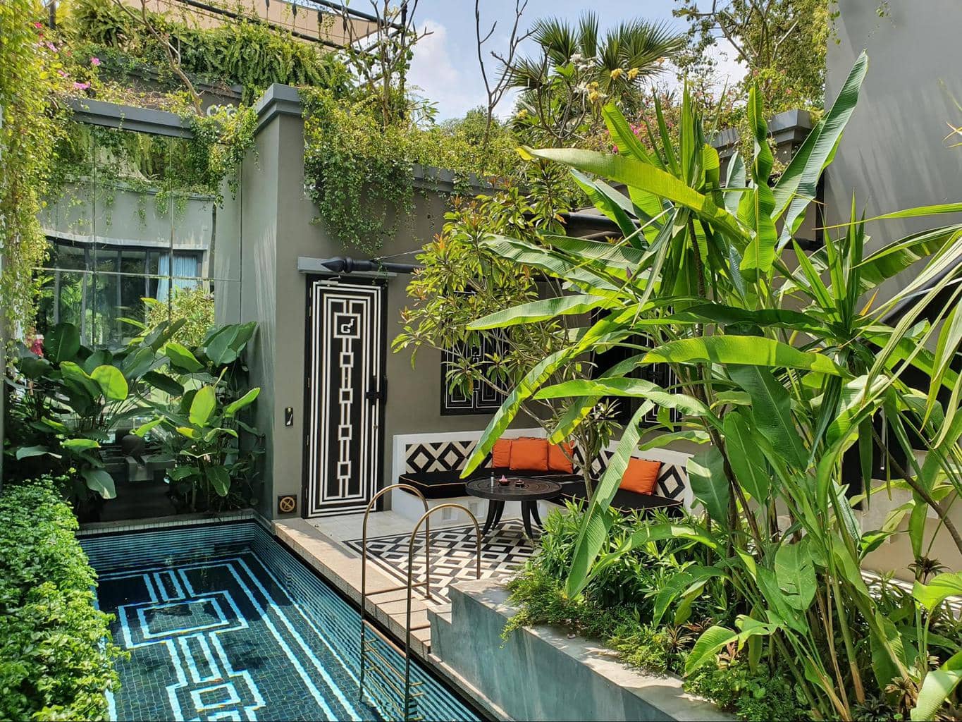 Private pool villa at Bensley Collection Shinta Mani Siem Reap