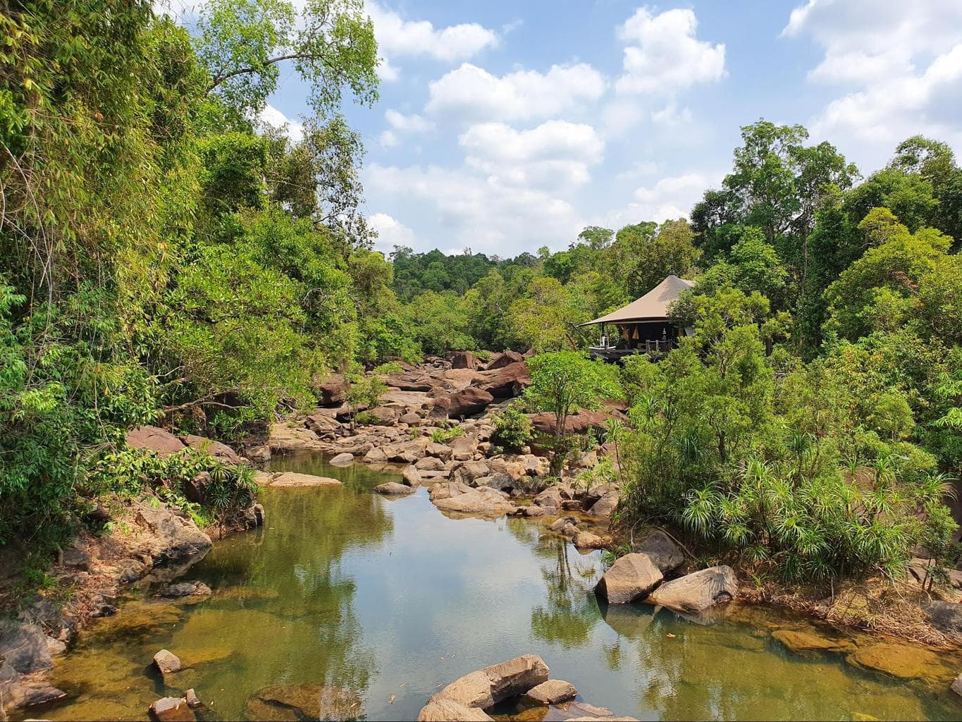 Tent no1 at Shinta Mani Wild