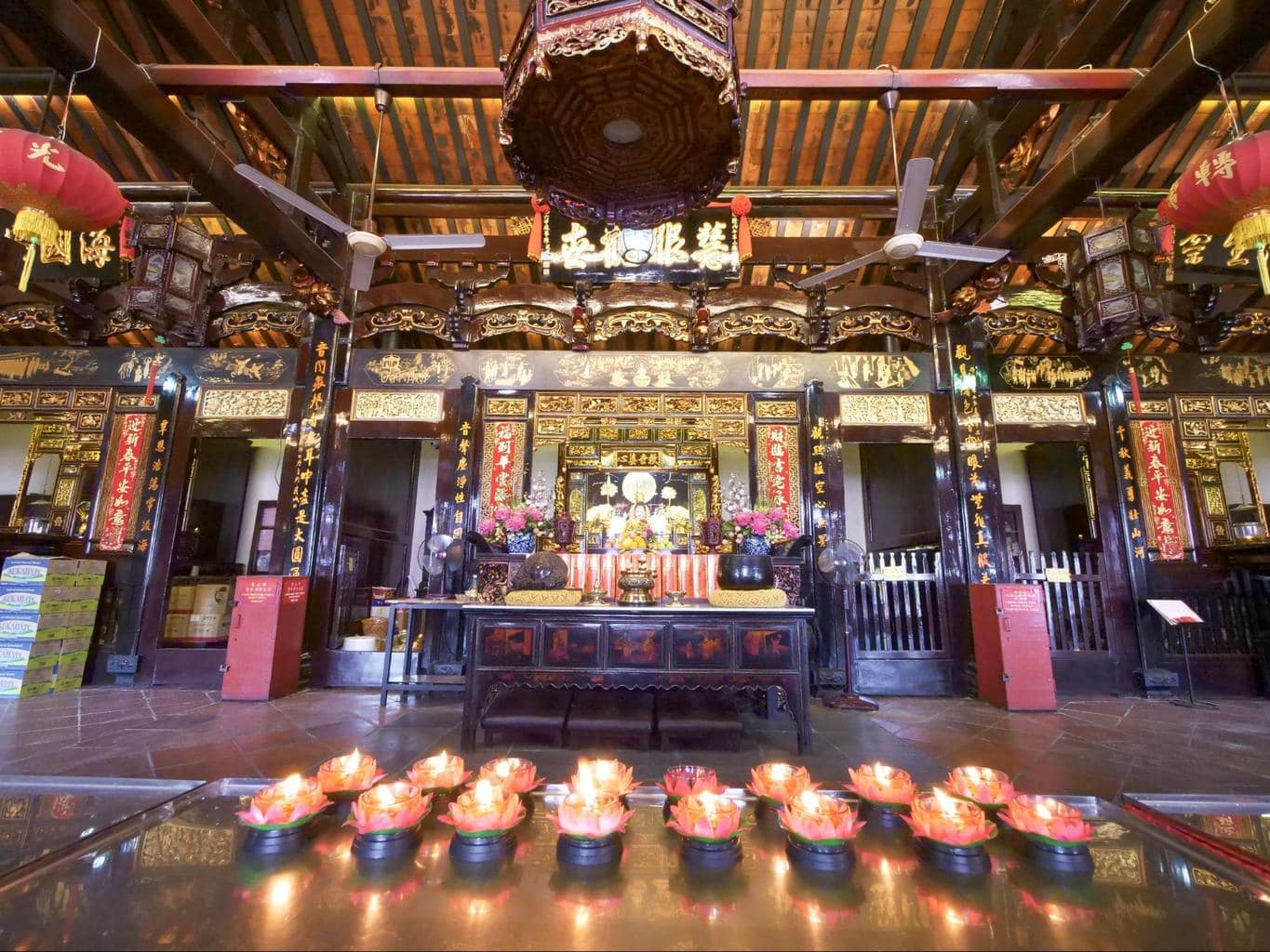Malacca’s most famous temple, Cheng Hoon Teng