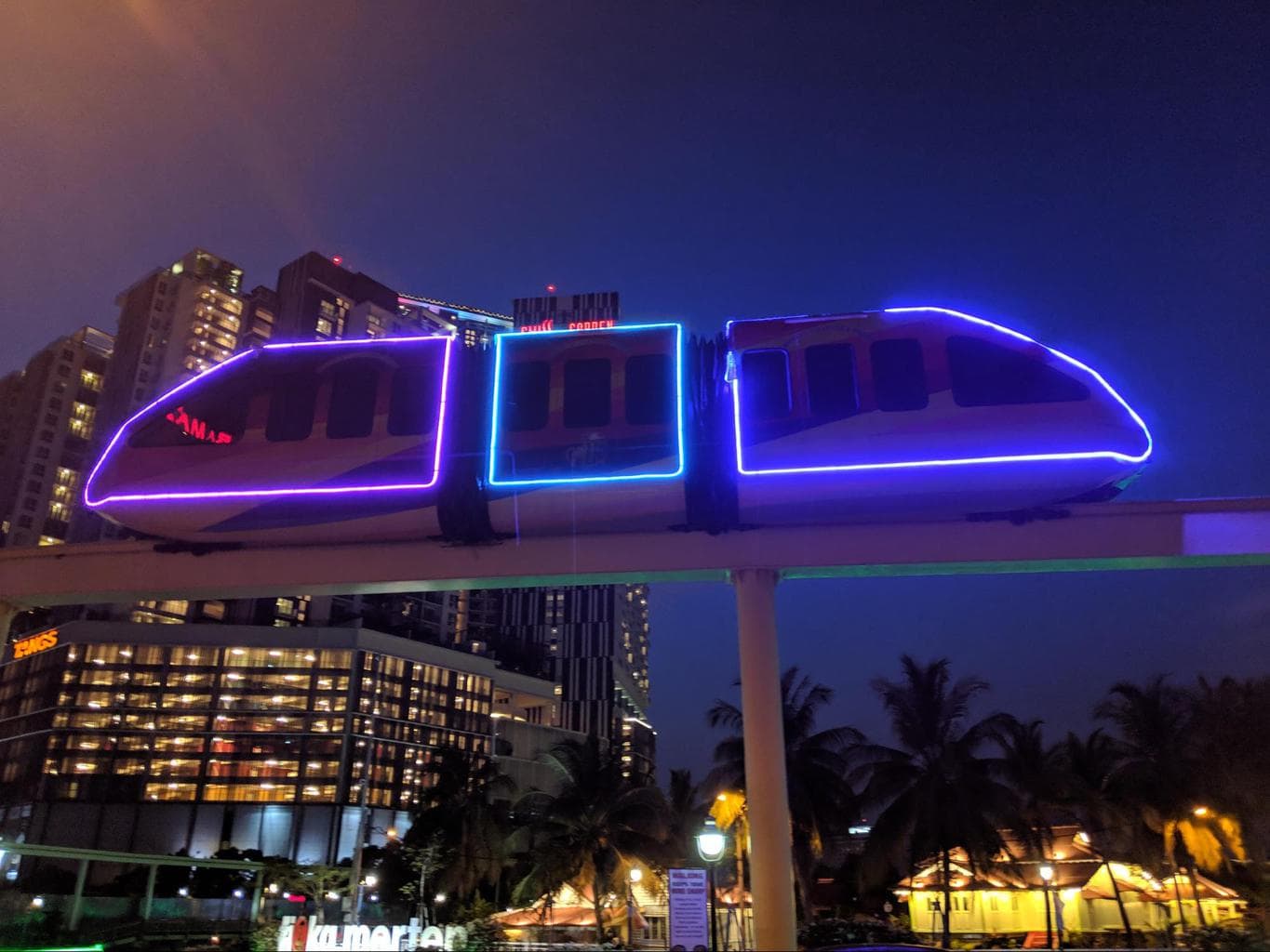 Ride the monorail