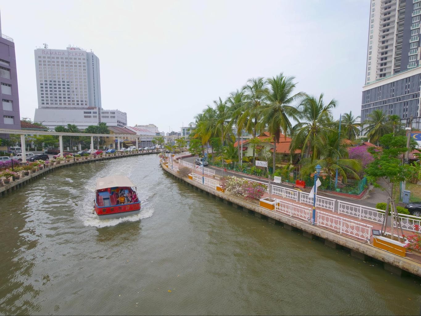 River cruise in Malacca