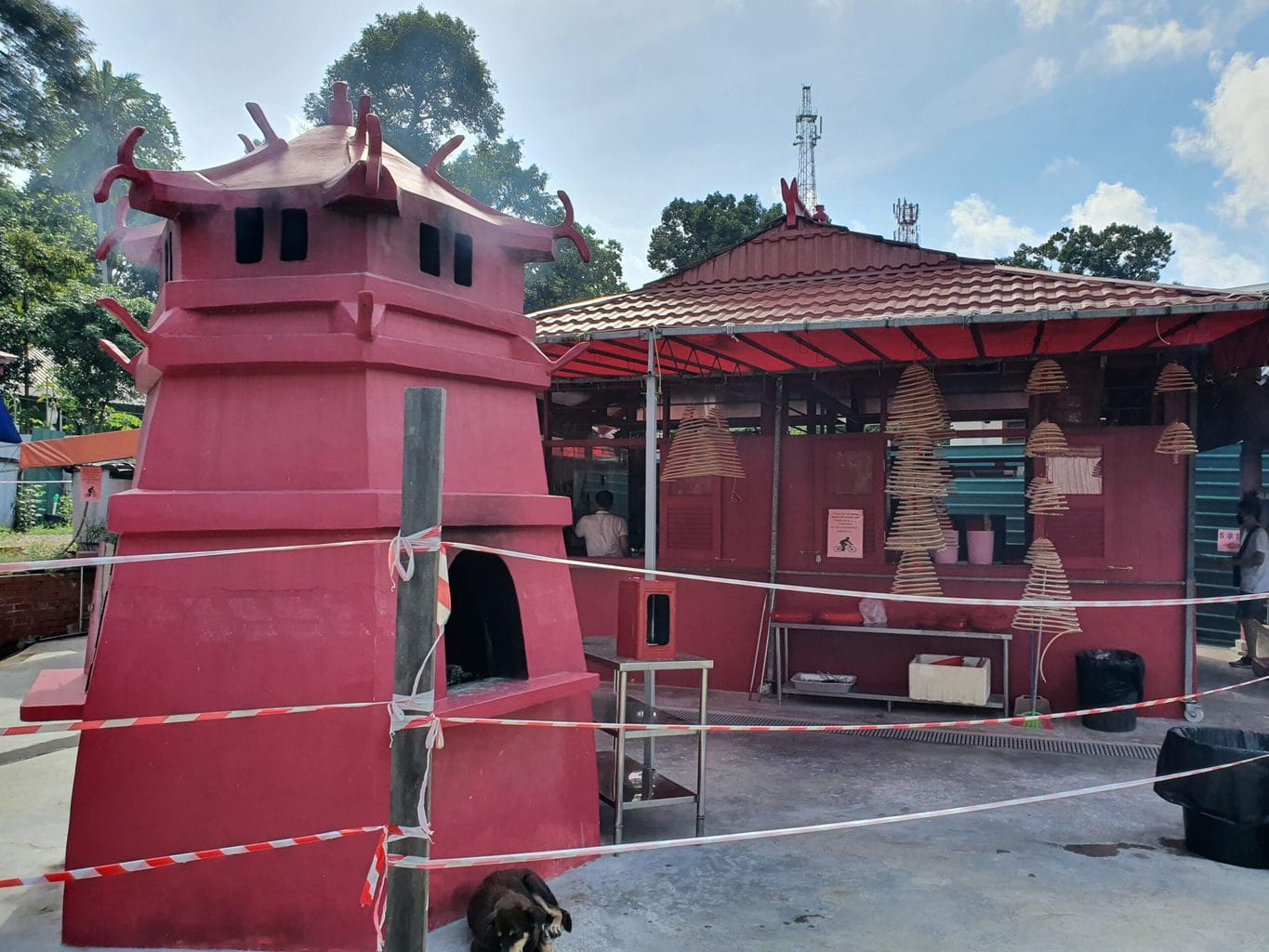 Fo Shan Ting Da Bo Gong Temple in Pulau Ubin