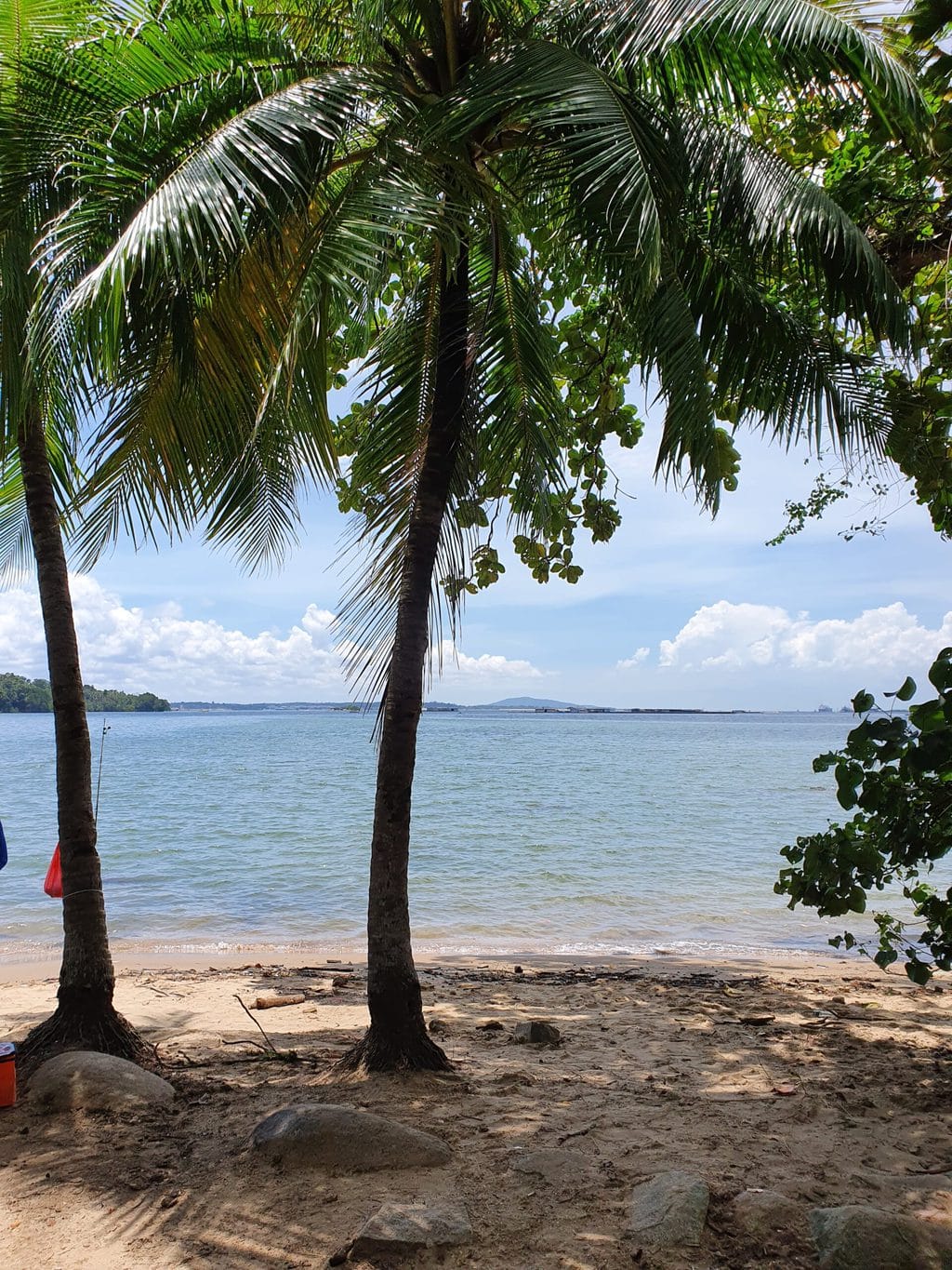 Sungei Ubin beach on Pulau Ubin