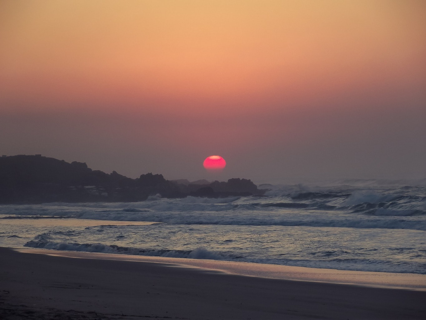 Sunrise at Lucien Beach in Margate