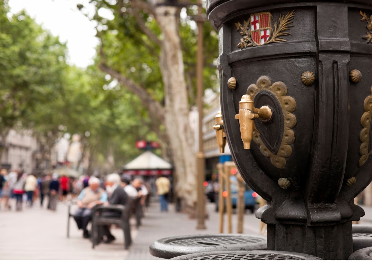 Canaletes fountain