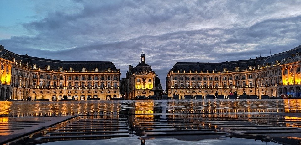 Evening Bordeaux France