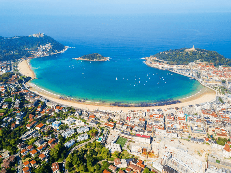 Playa de la Concha, San Sebastian