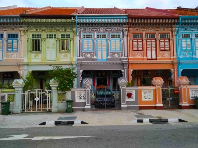 Beautiful shophouses of Joo Chiat