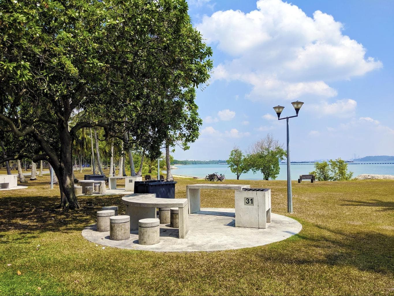 BBQ Pit at Pasir Ris Park