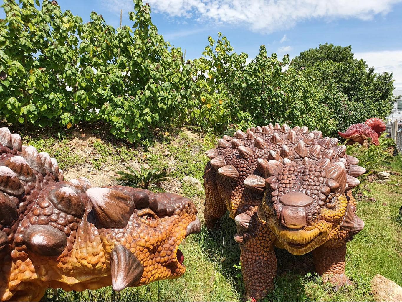 Dinosaurs at Jurassic Mile Singapore