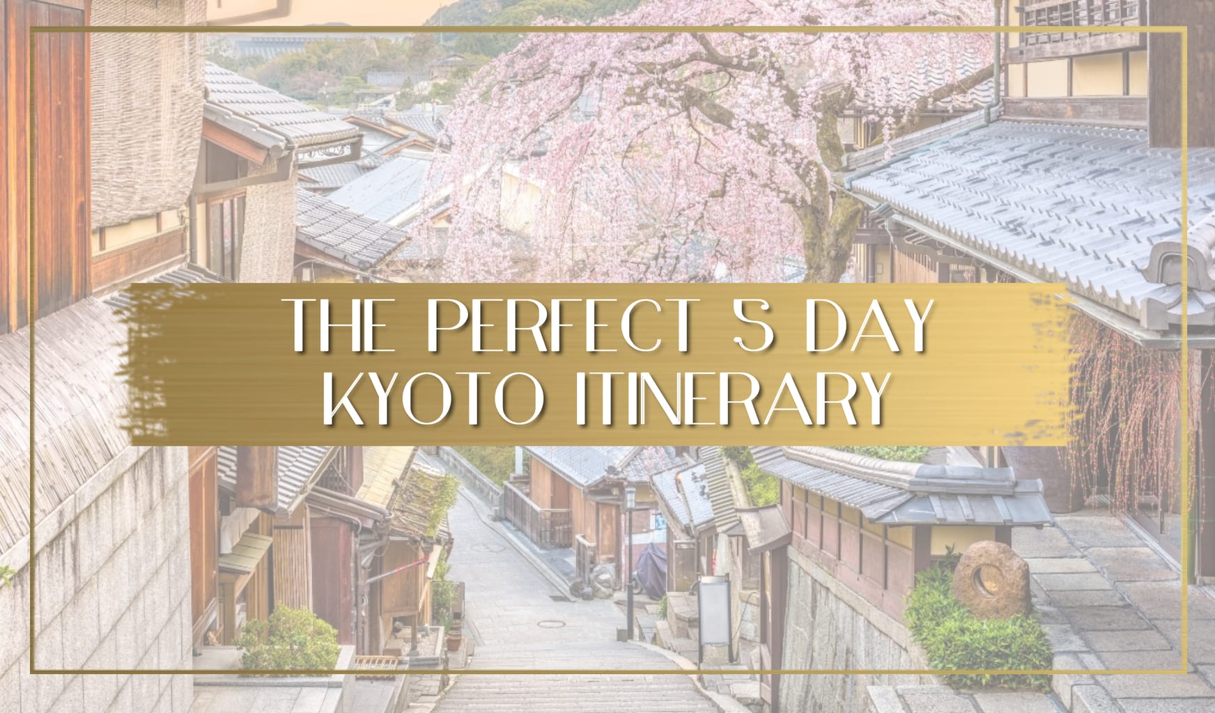 Kyoto Itinerary main