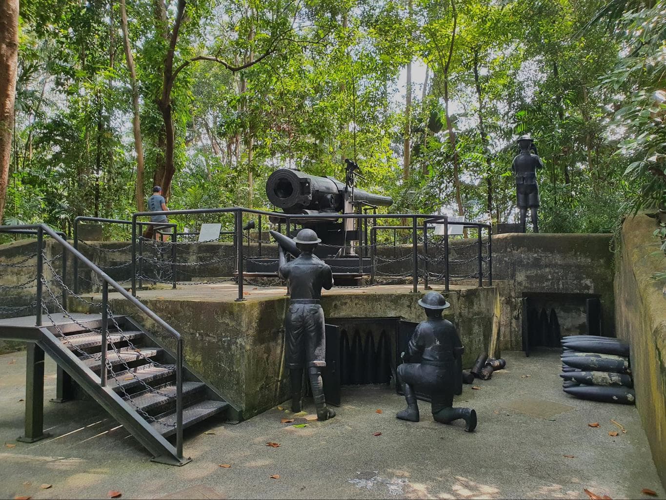 Labrador Nature Reserve statues