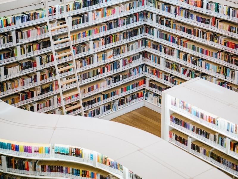 Pick up a book at the library or bookstore in Singapore