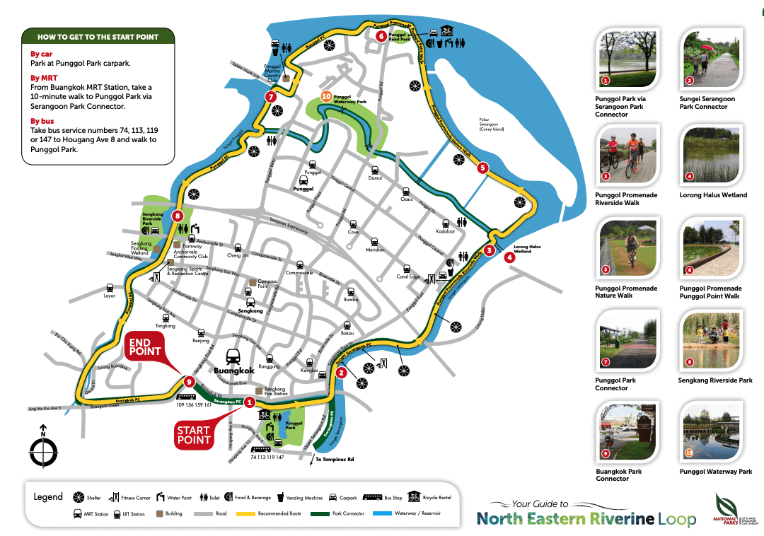 Northeastern Riverine Loop map