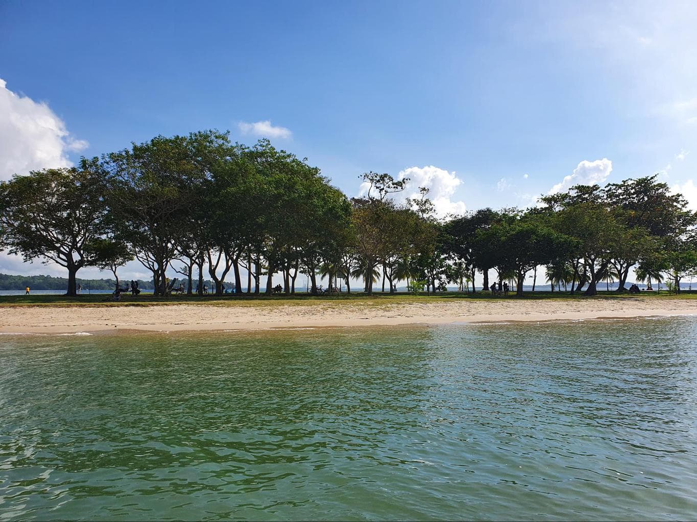 Hiking trails in Singapore near the Promontory at Changi