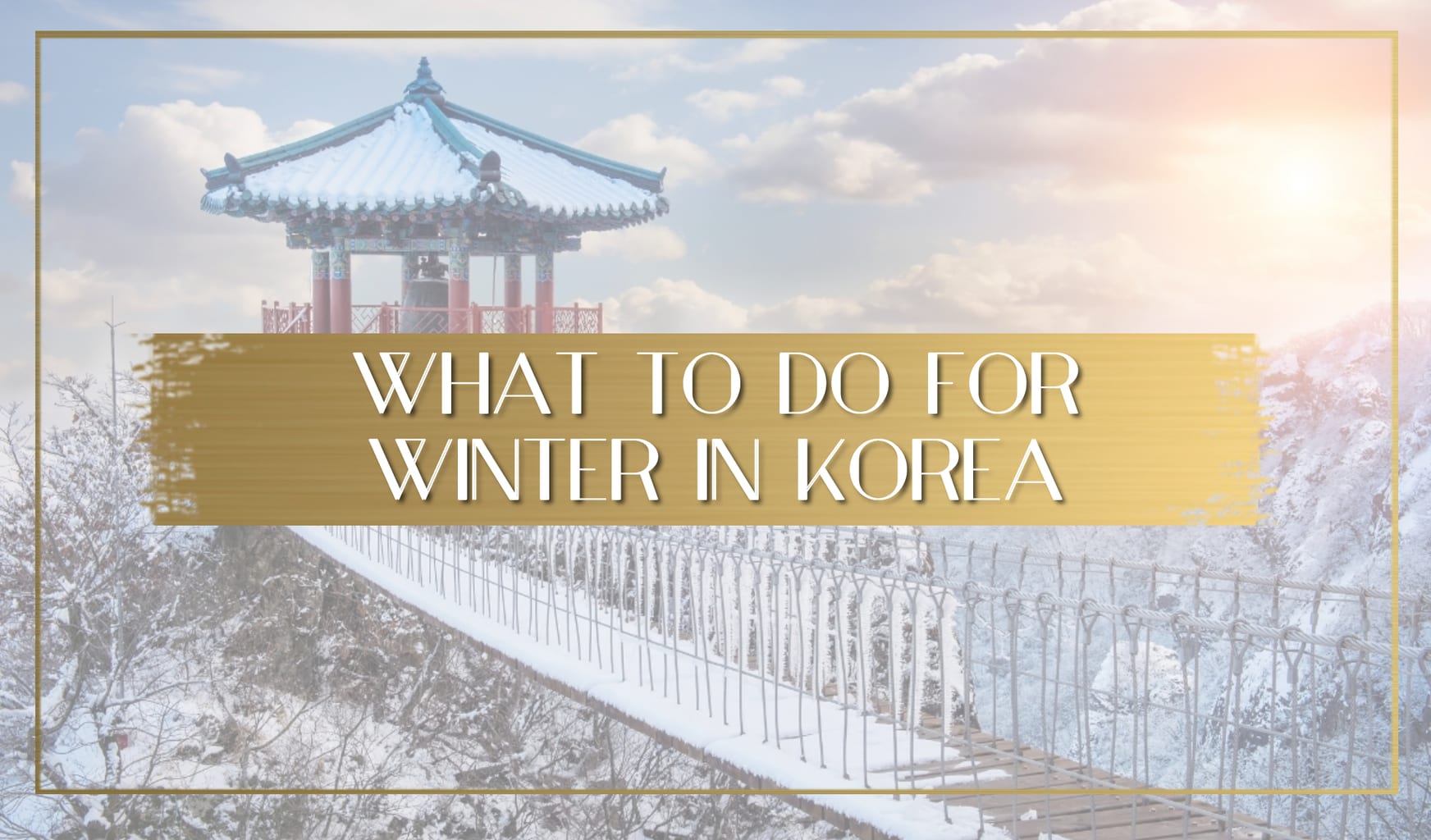 Winter in Korea main