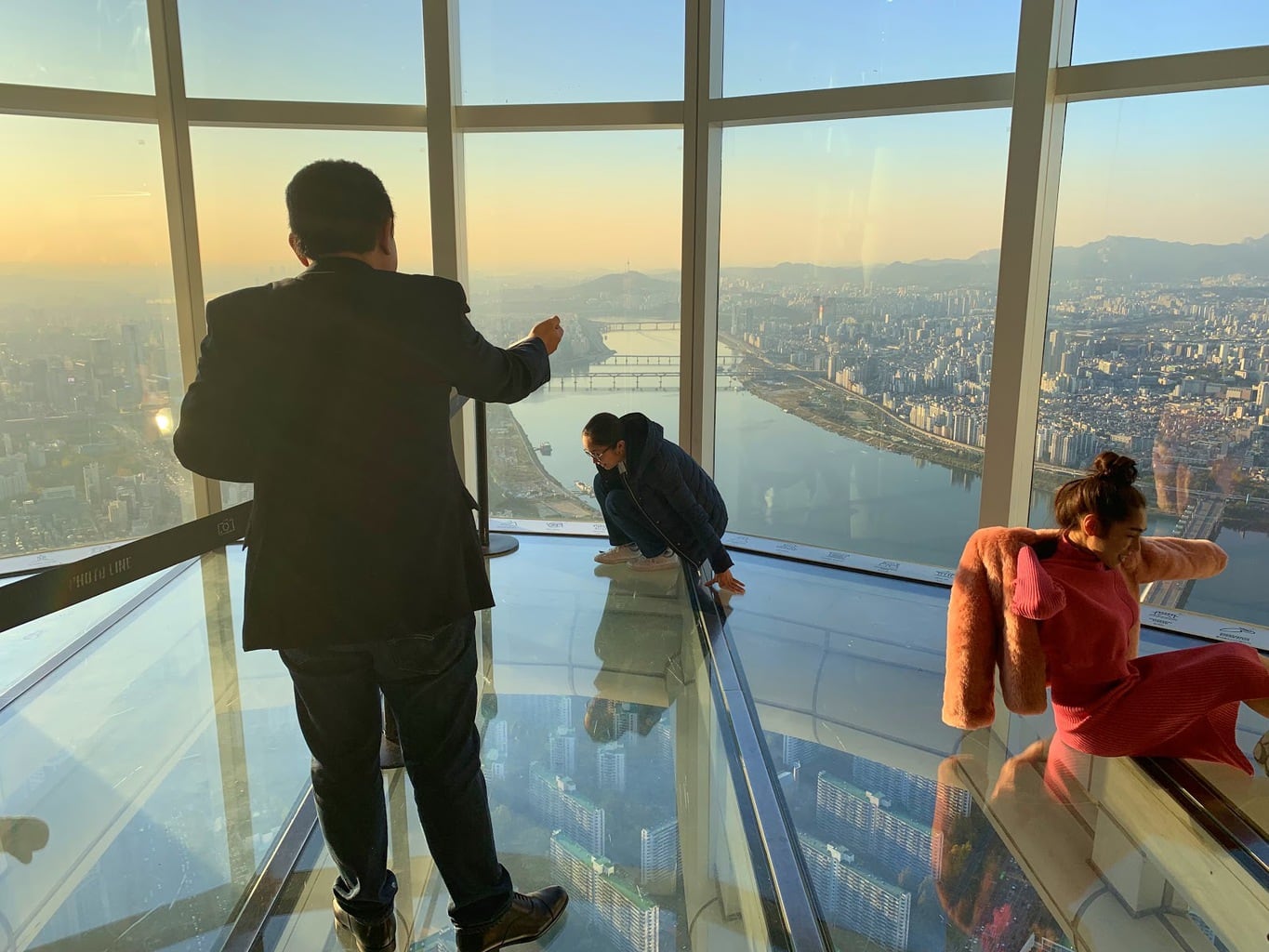 View of the Han River from Lotte World Tower