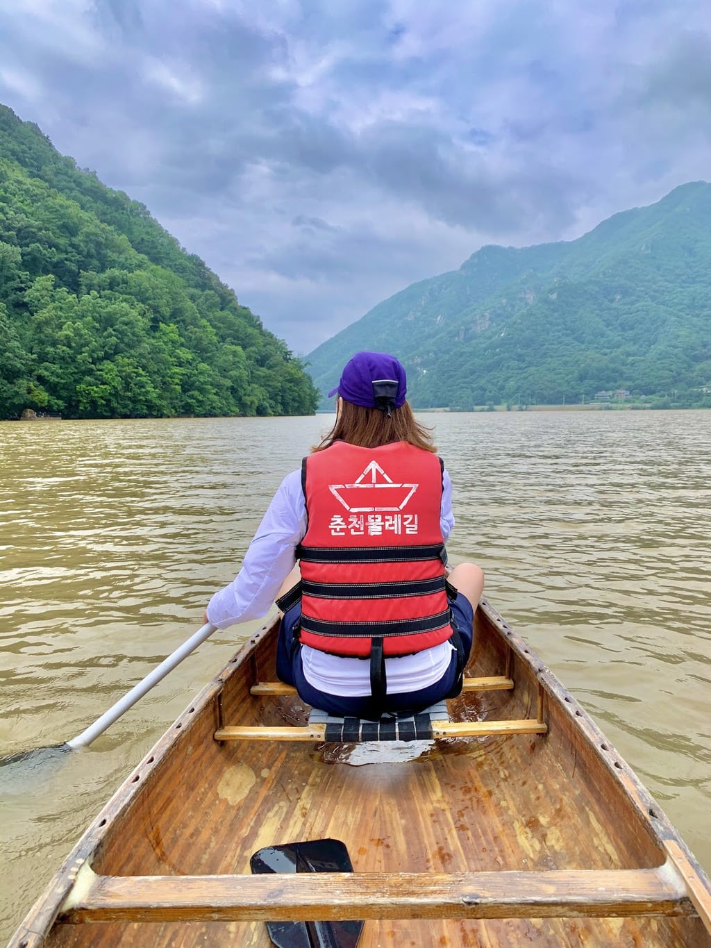 Canoeing in Chuncheon