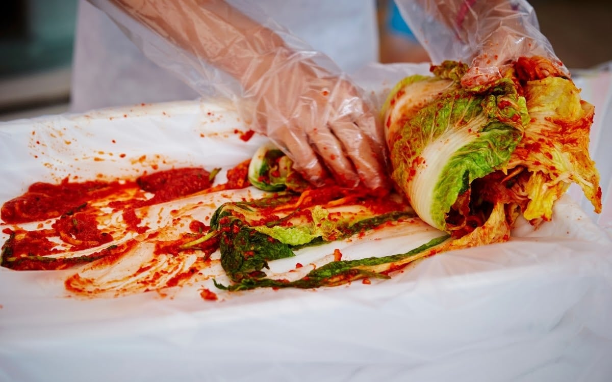 Kimjang, the act of kimchi making