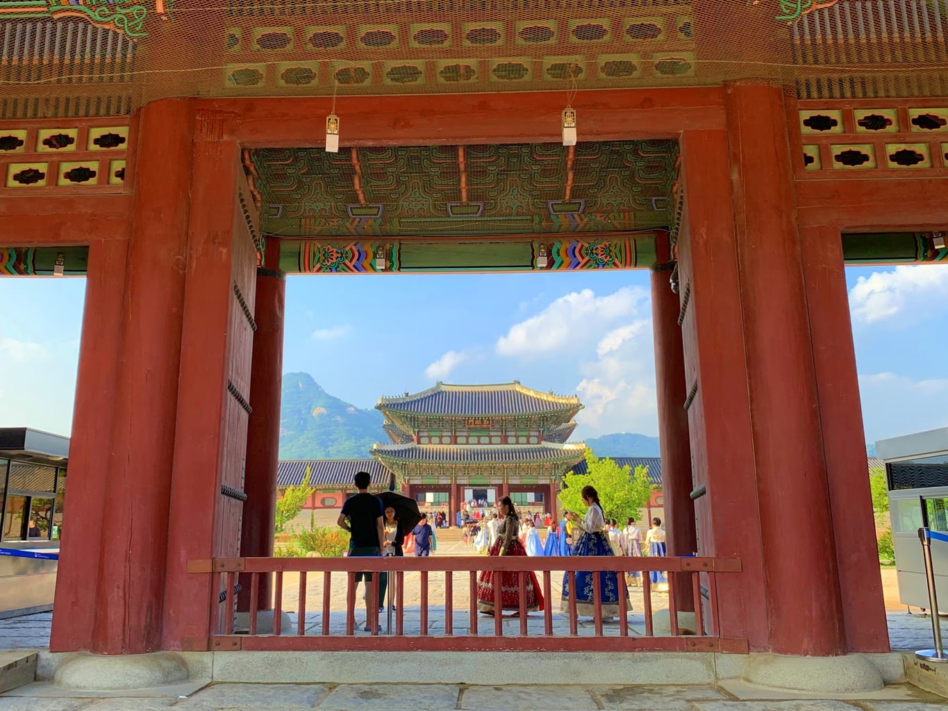 Gyeongbokgung in Central Seoul