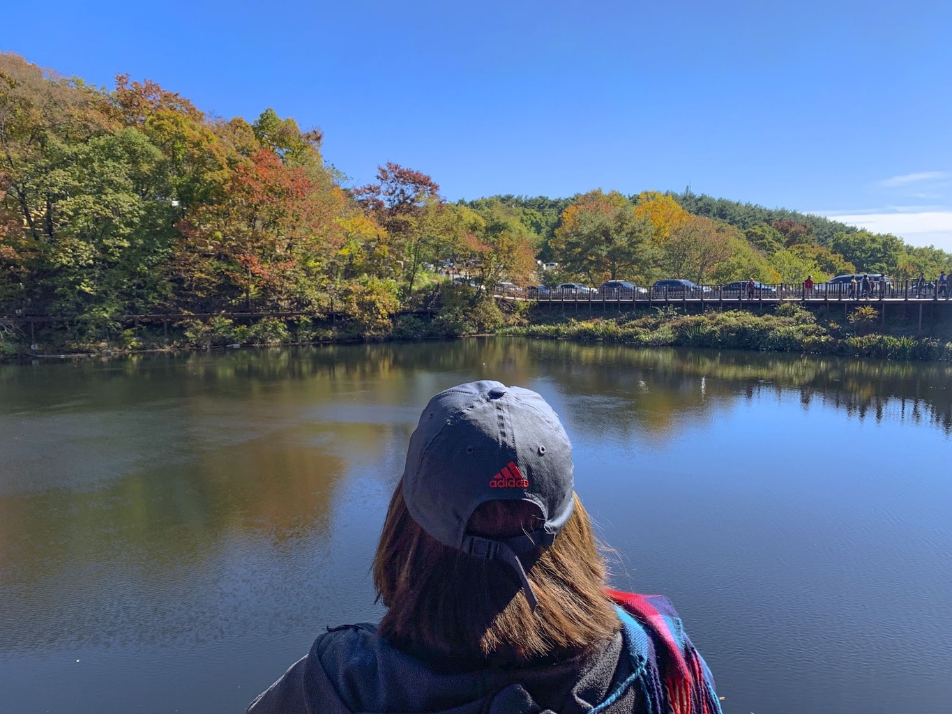 Palgong Mountain during autumn