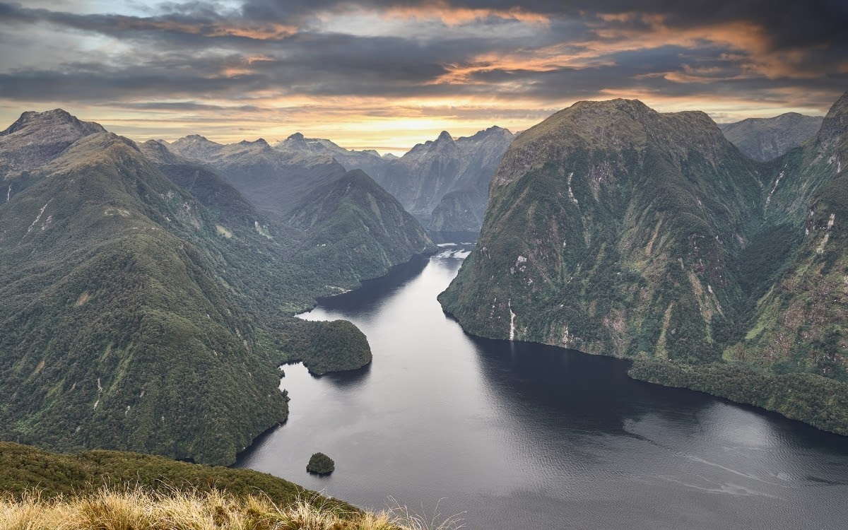 Fjordland in New Zealand