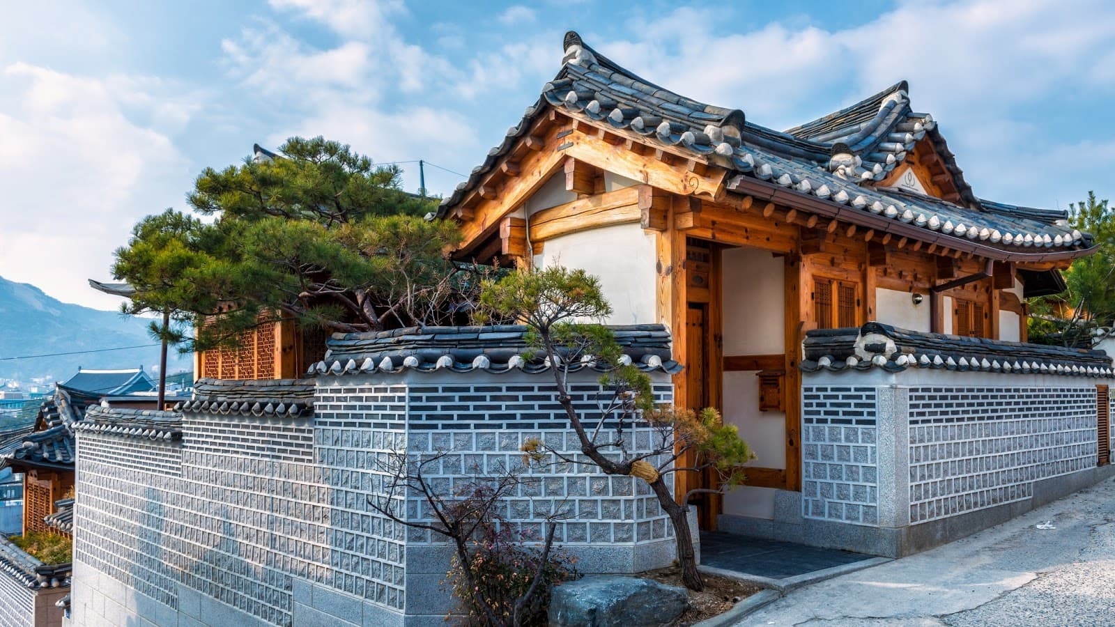 Hanok in Bukchon Hanok Village, Central Seoul