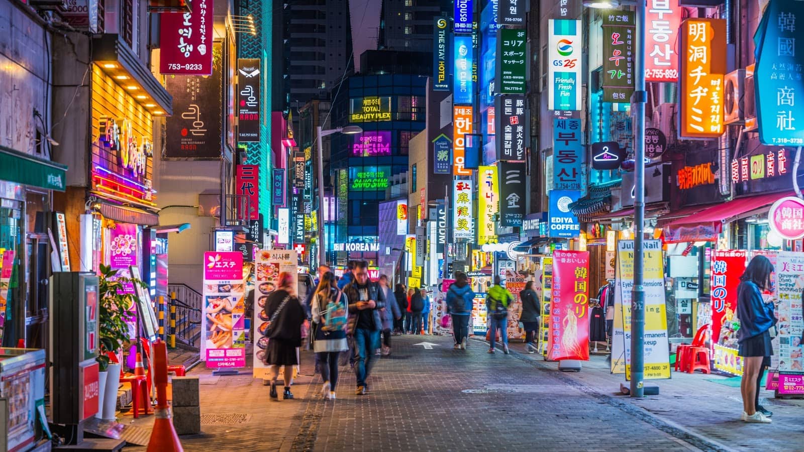 Shopping in Myeongdong