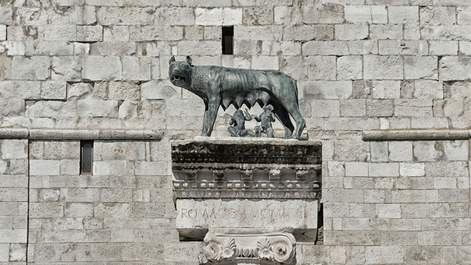 One of the Capitoline Wolf statues