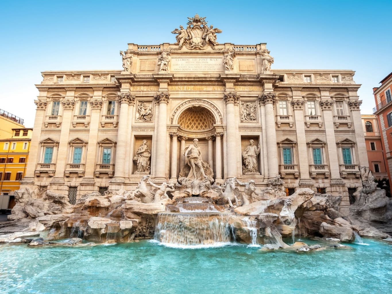 The Trevi Fountain, a money-making machine