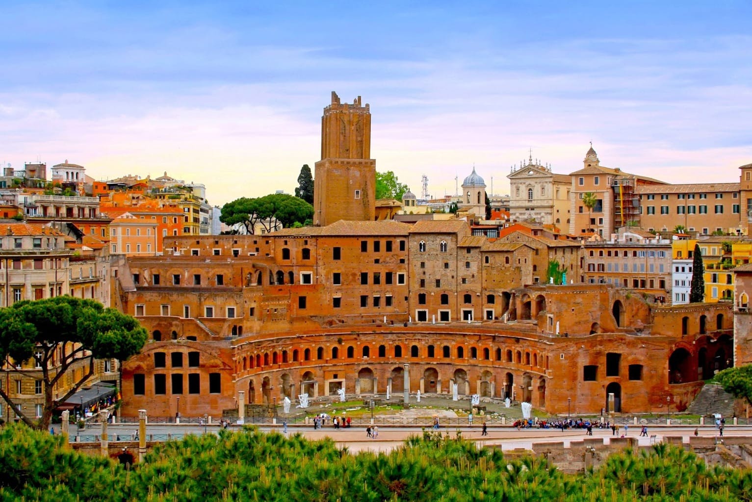 Trajan’s Market, the world’s first shopping mall