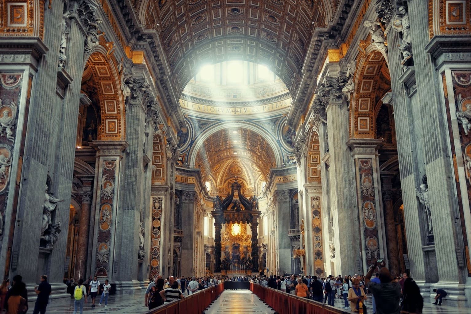 St Peter’s basilica interior