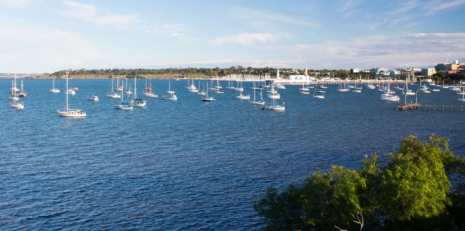 Yachts in Geelong