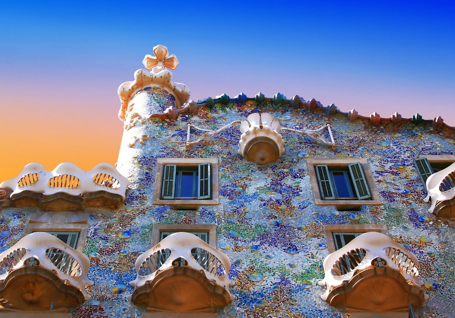 Gaudi’s UNESCO sites are all over the city