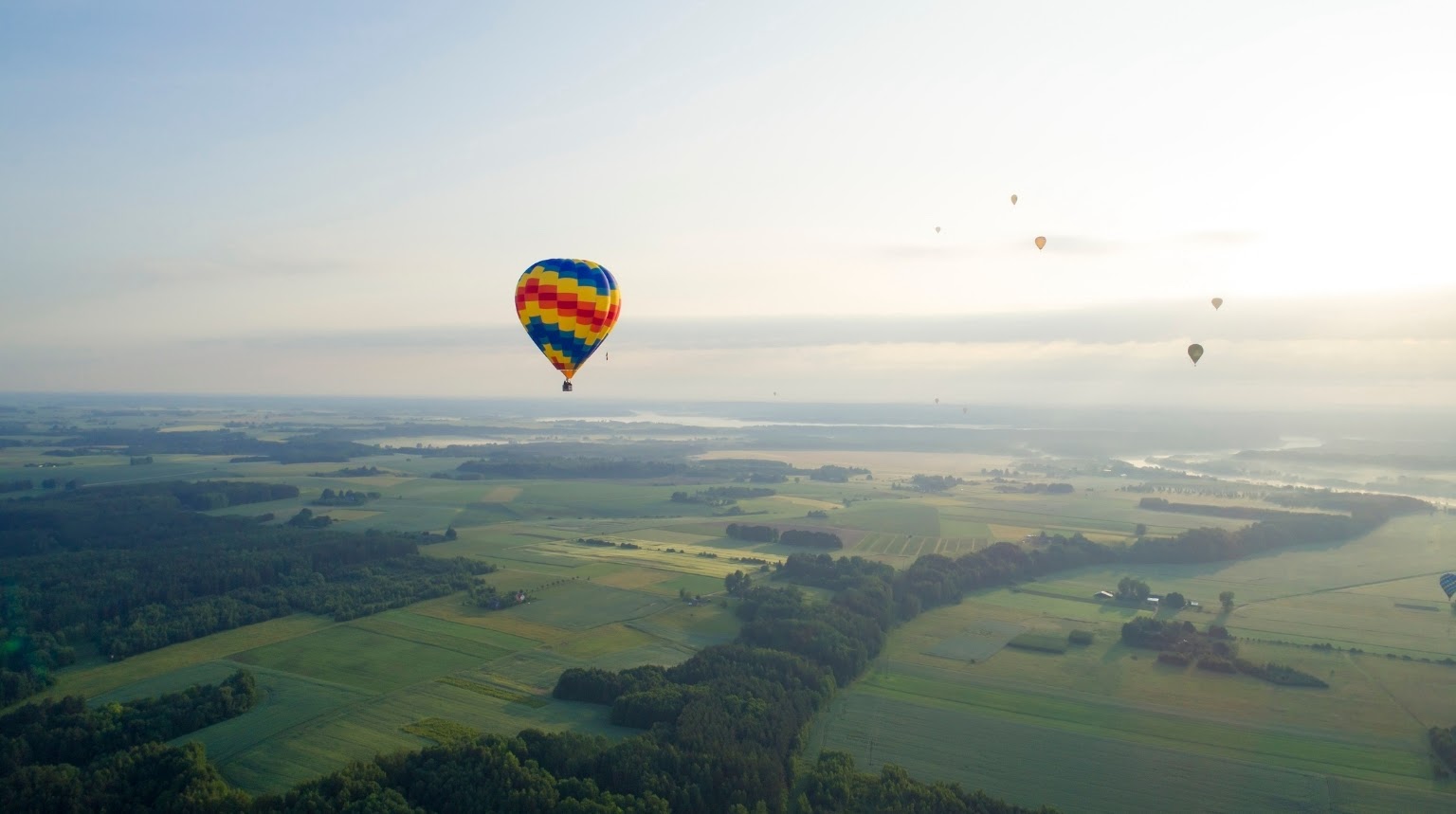 Lithuanians love hot air balloons